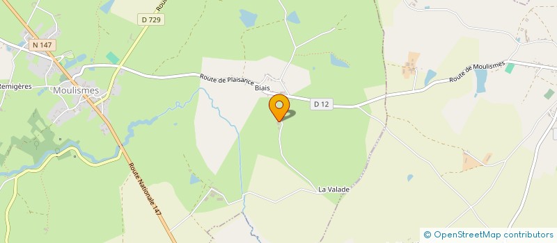localisation de l'entreprise PHERDEDAM  LUSSAC-LES-CHATEAUX