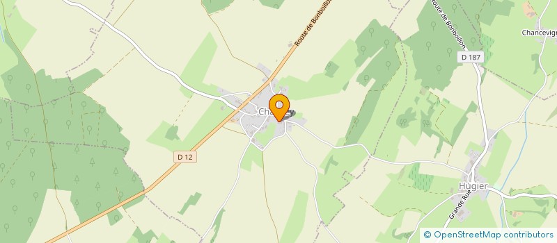 localisation de l'entreprise PHERO  CHANCEY