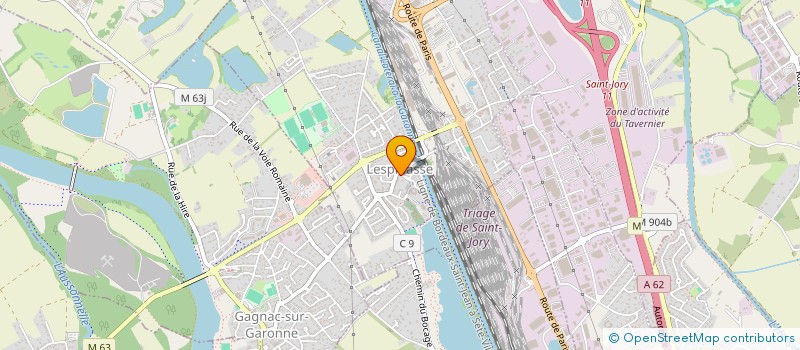 localisation de l'entreprise PHERONY  LESPINASSE