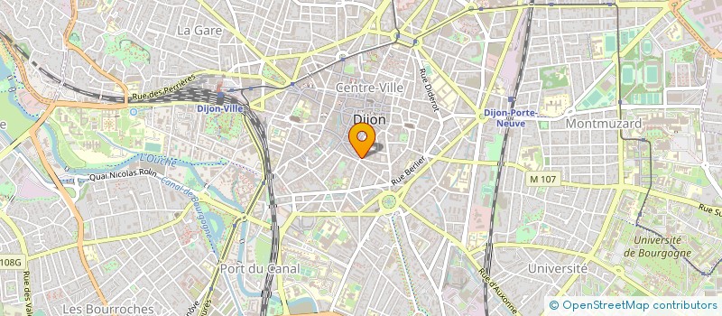 localisation de l'entreprise PHI à DIJON