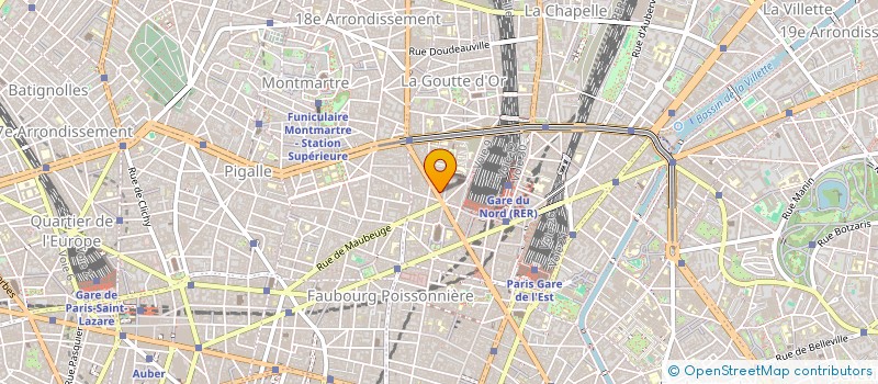 localisation de l'entreprise PHI  PARIS