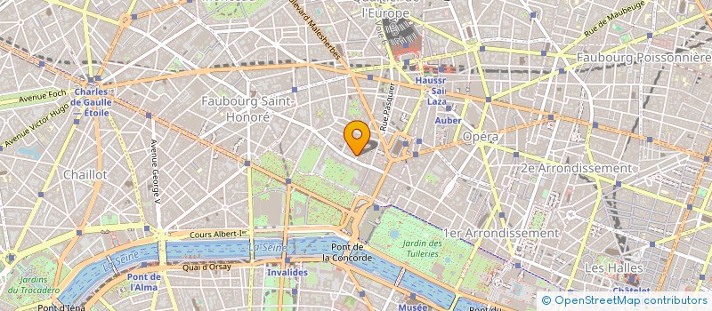 localisation de l'entreprise PHI & AL à PARIS