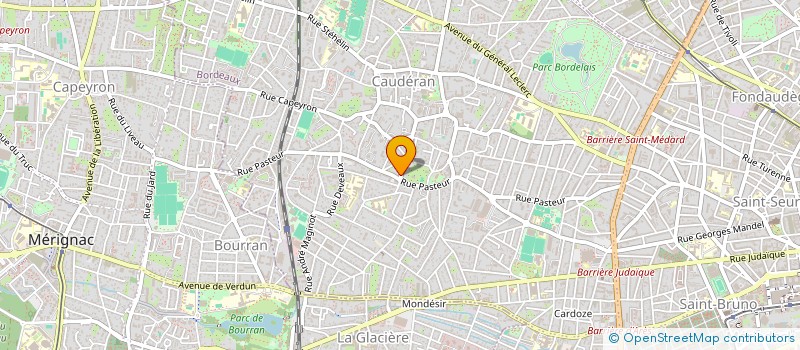 localisation de l'entreprise PHI CONSULTING à BORDEAUX