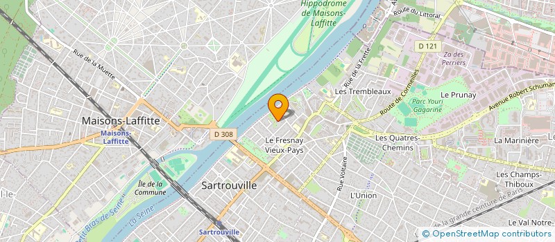 localisation de l'entreprise PHI DIGIT SYSTEM  SARTROUVILLE