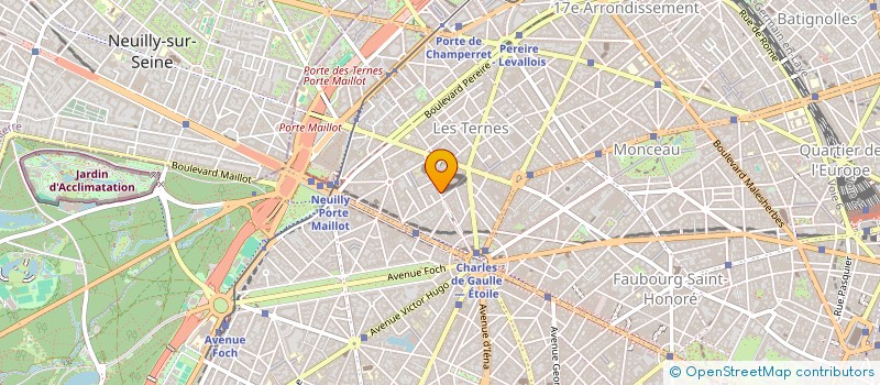 localisation de l'entreprise PHI ELEC  PARIS