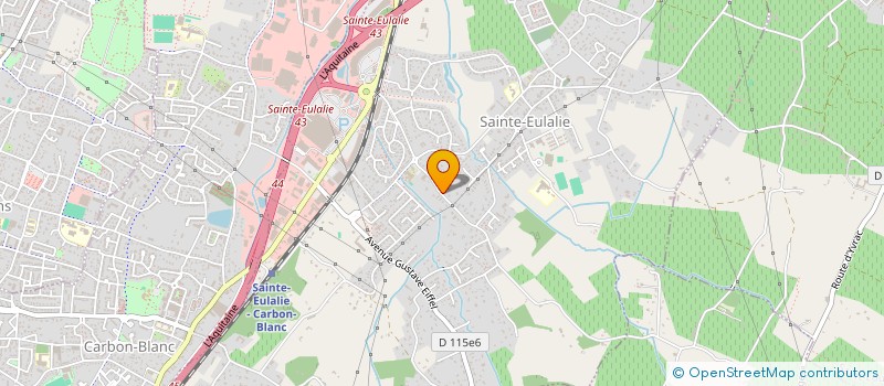 localisation de l'entreprise PHI-FRED à SAINTE-EULALIE