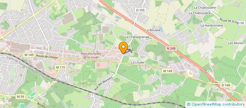 localisation de l'entreprise PHI IMMO  HAUTE-GOULAINE