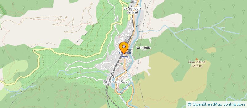 localisation de l'entreprise PHI MENUISERIE EBENISTERIE  SOSPEL