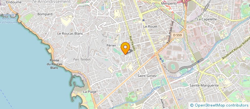 localisation de l'entreprise PHI PATRIMONIA à MARSEILLE
