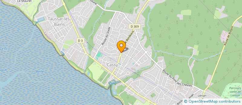 localisation de l'entreprise PHIAN 2  LANTON