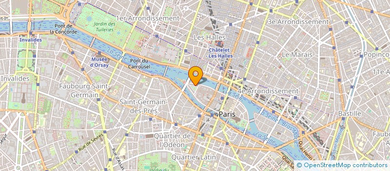 localisation de l'entreprise PHIBAT à PARIS