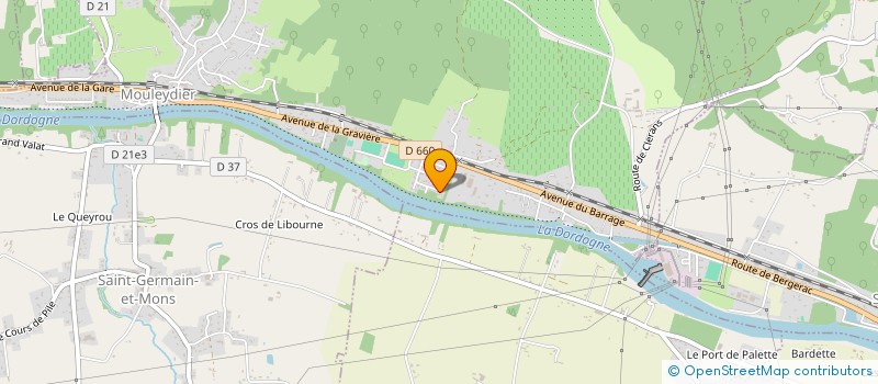 localisation de l'entreprise PHIBEPILOU à MOULEYDIER