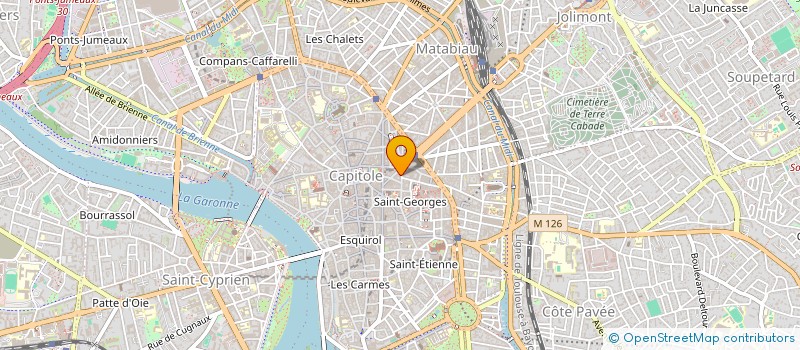 localisation de l'entreprise PHIBI HOLDING  TOULOUSE