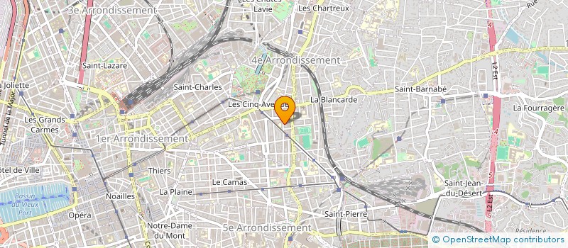 localisation de l'entreprise PHIC INVEST à MARSEILLE