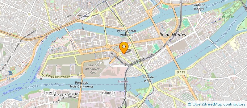 localisation de l'entreprise PHICA à NANTES
