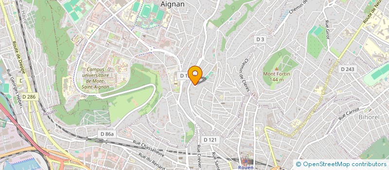 localisation de l'entreprise PHICAGA  MONT-SAINT-AIGNAN