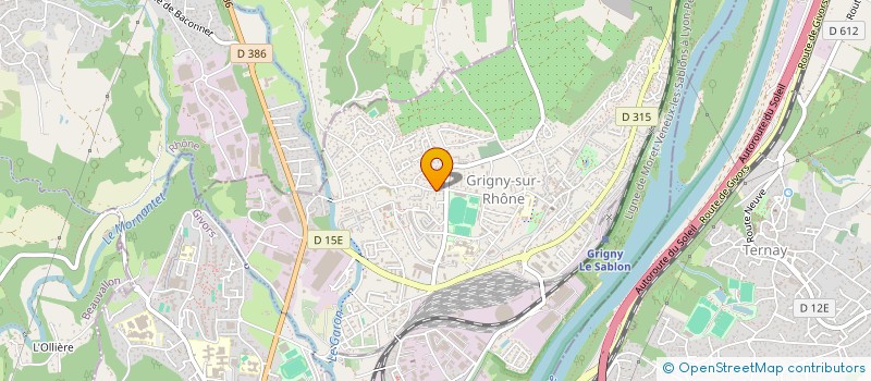 localisation de l'entreprise PHICAVI  GRIGNY