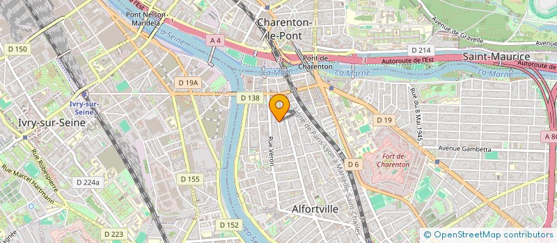 localisation de l'entreprise PHICEL  ALFORTVILLE