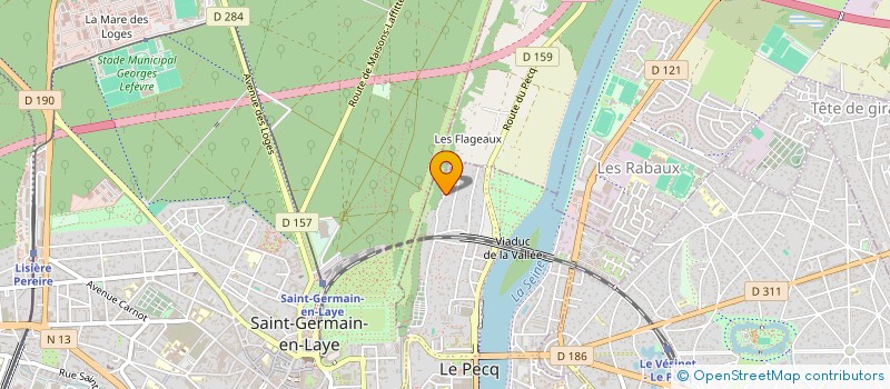 localisation de l'entreprise PHICHRI  LE PECQ