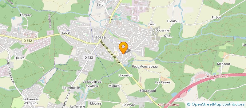 localisation de l'entreprise PHICYPIE  TOSSE