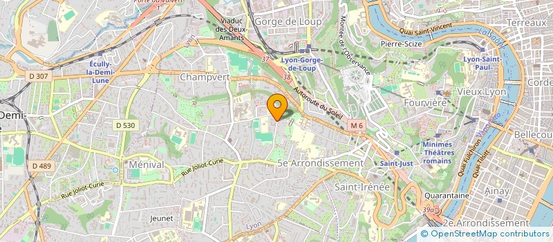 localisation de l'entreprise PHIDELYO à LYON
