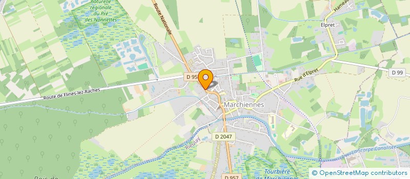 localisation de l'entreprise PHIDEM  MARCHIENNES