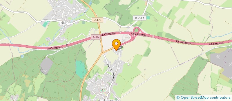 localisation de l'entreprise PHIDGIE  AUTHUME