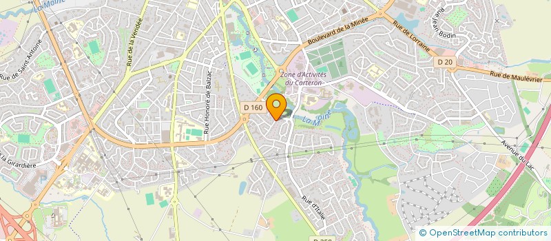 localisation de l'entreprise PHIDI FINANCES à CHOLET