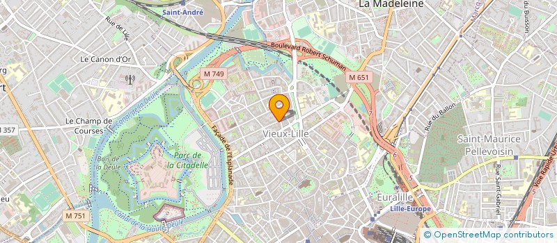 localisation de l'entreprise PHIDIAS à LILLE