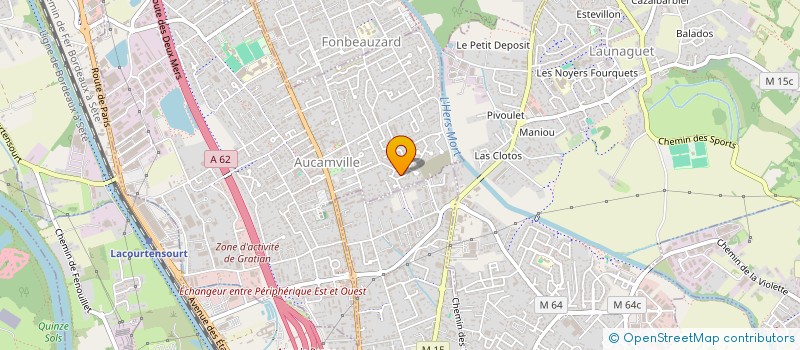 localisation de l'entreprise PHIDIAS à AUCAMVILLE