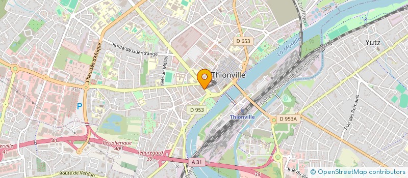 localisation de l'entreprise PHIDIAS à THIONVILLE