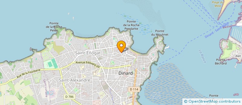 localisation de l'entreprise PHIDIAS INVESTISSEMENT  DINARD