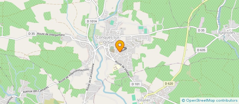 localisation de l'entreprise PHIFASTEPH RAVALEMENT  CONQUES-SUR-ORBIEL