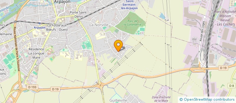 localisation de l'entreprise PHIFM5B  LA NORVILLE