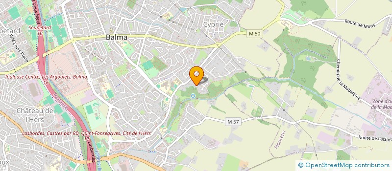 localisation de l'entreprise PHIGA CONSEILS  BALMA