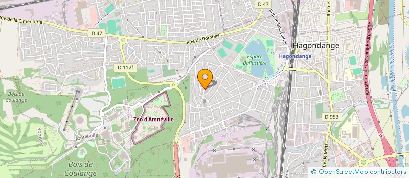 localisation de l'entreprise PHIGARO  WOIPPY