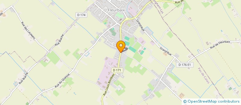 localisation de l'entreprise PHIGARO  FLEURBAIX