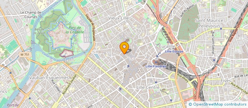 localisation de l'entreprise PHIGAS CONSULTING à LILLE