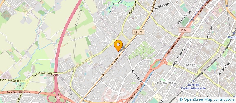 localisation de l'entreprise PHIGERMA à MARCQ-EN-BARŒUL
