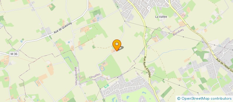 localisation de l'entreprise PHIGESTION à LINSELLES