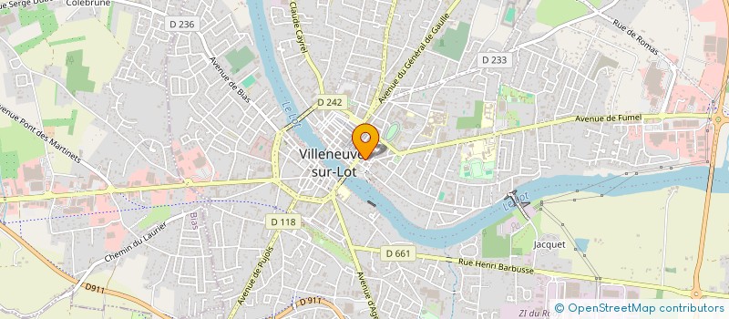 localisation de l'entreprise PHIGI à VILLENEUVE-SUR-LOT