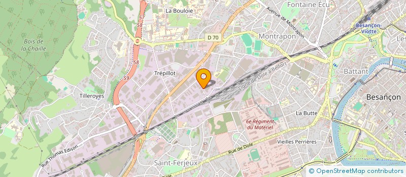 localisation de l'entreprise PHIGI PRO SERVICES  BESANCON