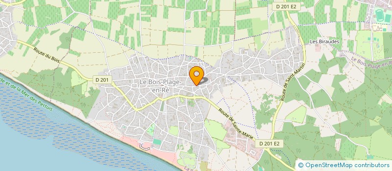 localisation de l'entreprise PHIHUBA  LE BOIS-PLAGE-EN-RE