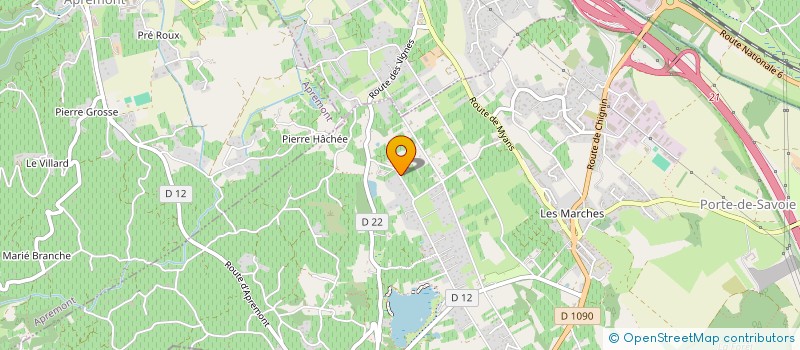 localisation de l'entreprise PHIIS  PORTE-DE-SAVOIE