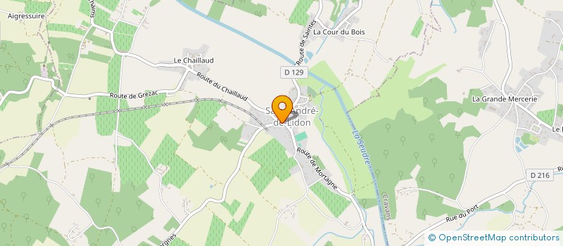 localisation de l'entreprise PHIJO  SAINT-ANDRE-DE-LIDON