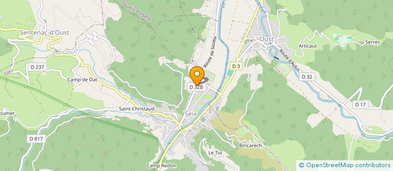 localisation de l'entreprise PHIJUSTHONY à SEIX