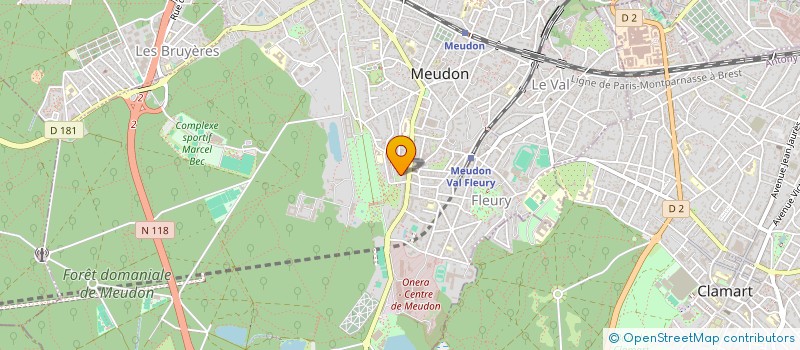 localisation de l'entreprise PHIKADEL à MEUDON