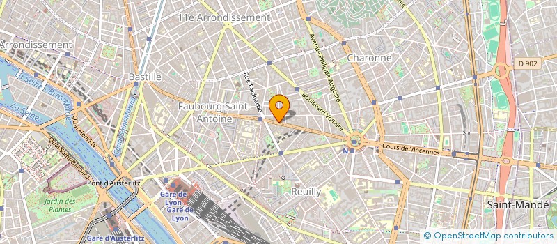 localisation de l'entreprise PHIKIEN COMPANY  PARIS 11