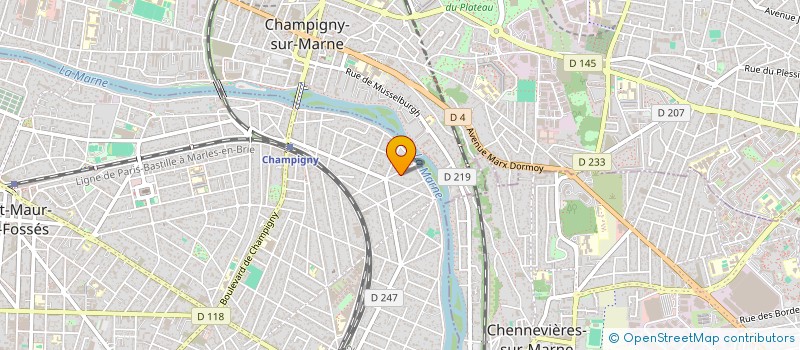 localisation de l'entreprise PHIL à SAINT-MAUR-DES-FOSSES