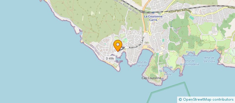 localisation de l'entreprise PHIL A LA PAT  MARTIGUES